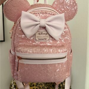 Loungefly Disney Cotton candySequin Backpack